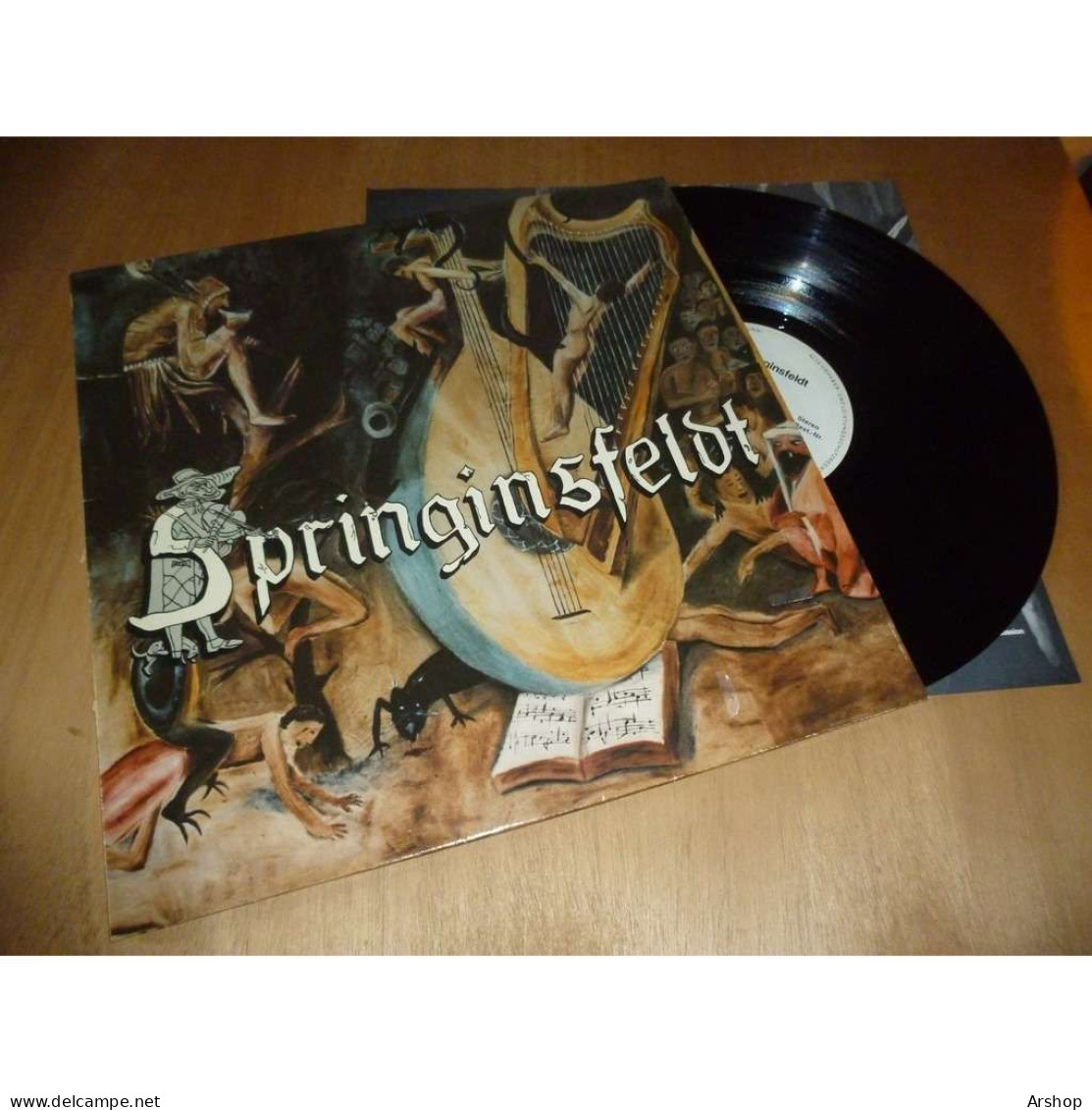 SPRINGINSFELDT Eponyme - Disque AUTOPRODUIT PROG FOLK Allemagne 1982 - Country Y Folk