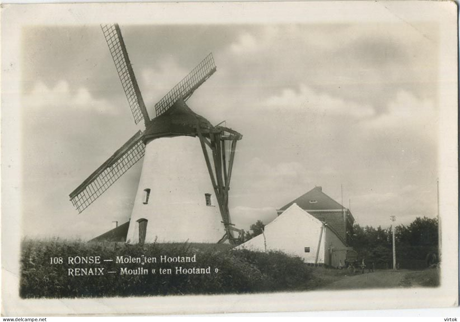 RONSE  :     Windmolen  ( Met Zegel ) - Ronse