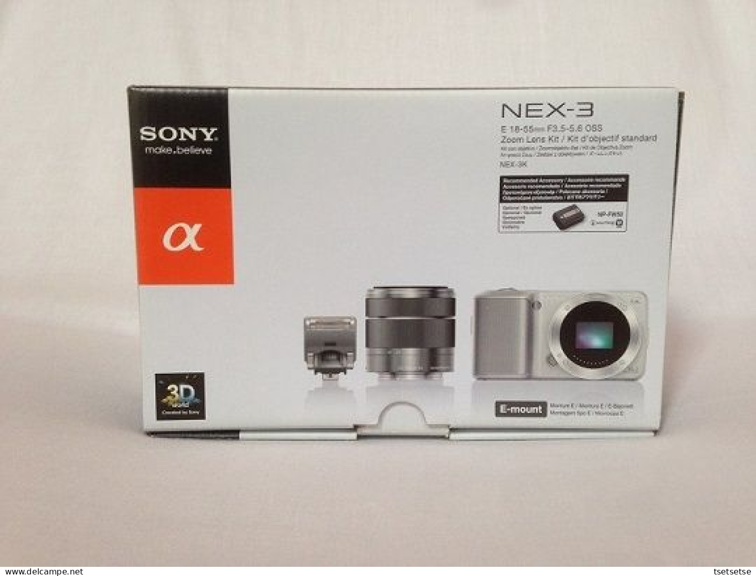 No Need Spend $2,500+! Sony MIRRORLESS Interchange Lens Video Camera + Zoom Lens + Battery - Fotoapparate