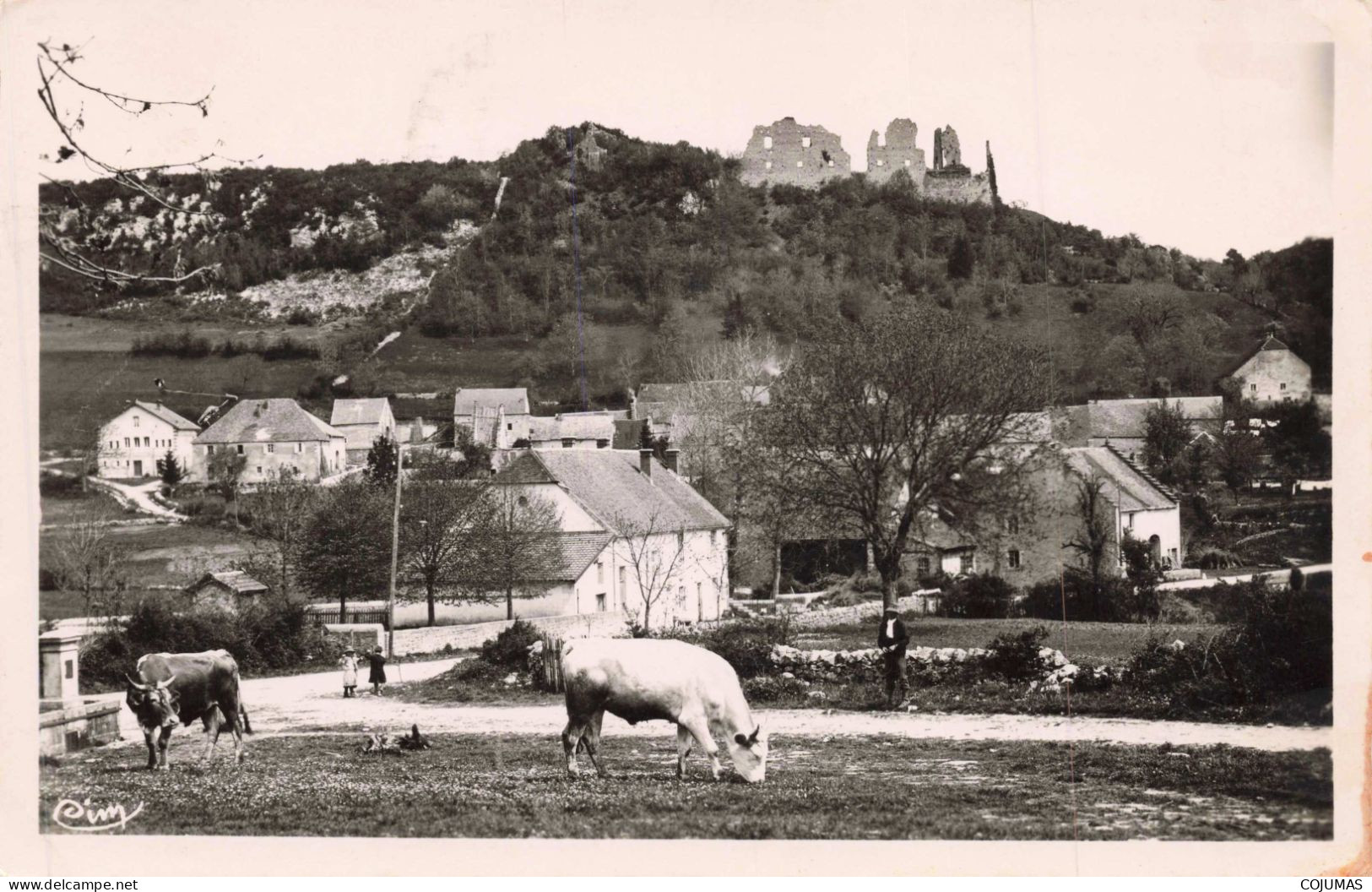 39 - ORGELT _S26281_ Environs - La Tour Du Meix - Vue Générale - Agriculture - CPSM 14x9 Cm - Orgelet