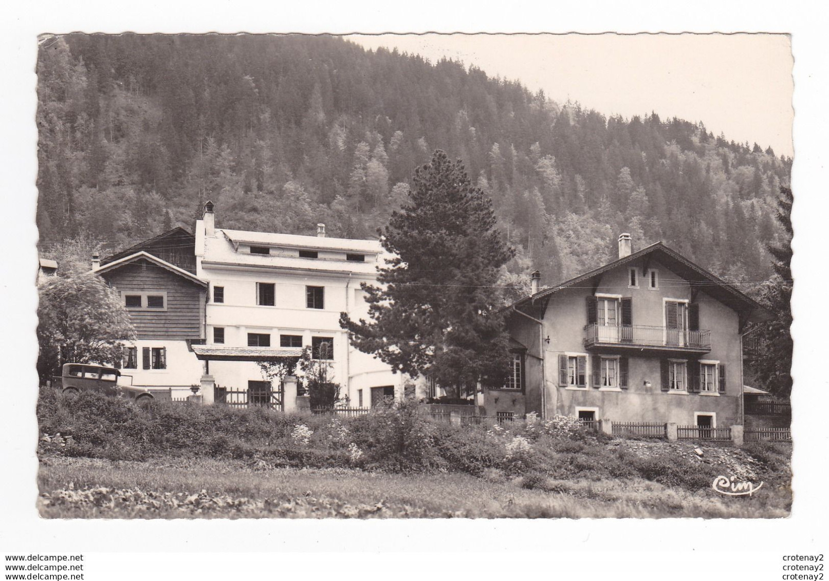 74 LE BIOT Vers St Jean D'Aulps Pension D'enfants MONT JOIE VOIR ZOOM Voiture Auto Ancienne Marque ? - Saint-Jean-d'Aulps