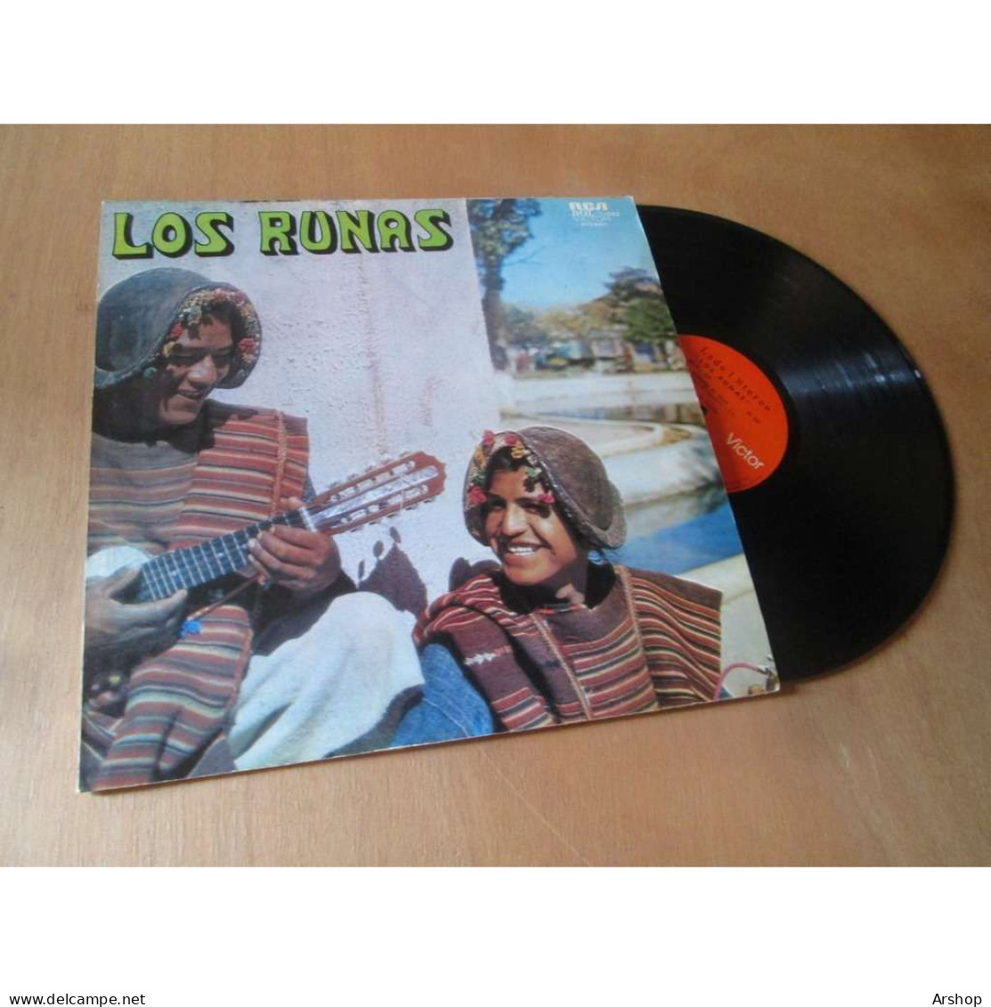 LOS RUNAS Eponyme LATIN FOLK ANDES - RCA Bolivie 1976 - Música Del Mundo