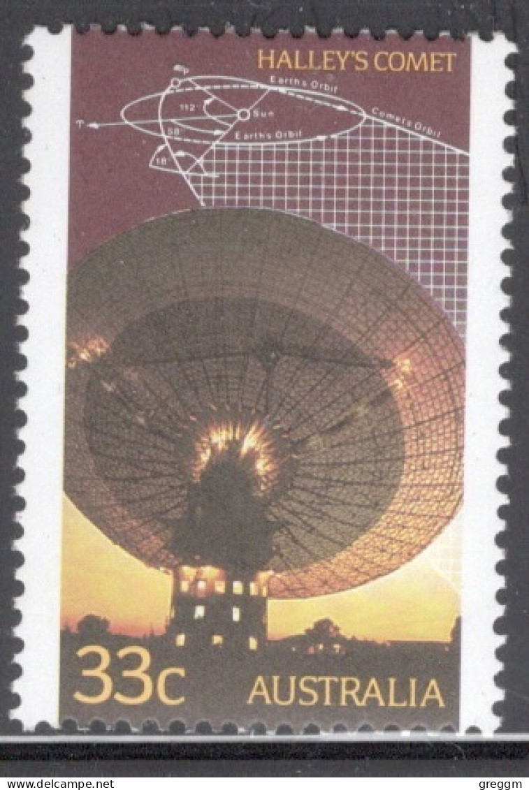 Australia 1986 Single Stamp To Celebrate Halley`s Comet In Unmounted Mint - Ongebruikt