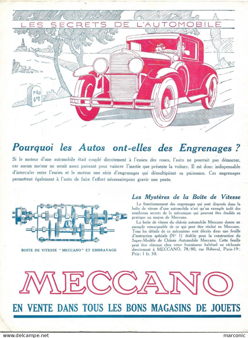 MECCANO MAGAZINE - Septembre 1931, Volume VIII, N°7 - Grandes Expéditions Polaires - Modelbouw