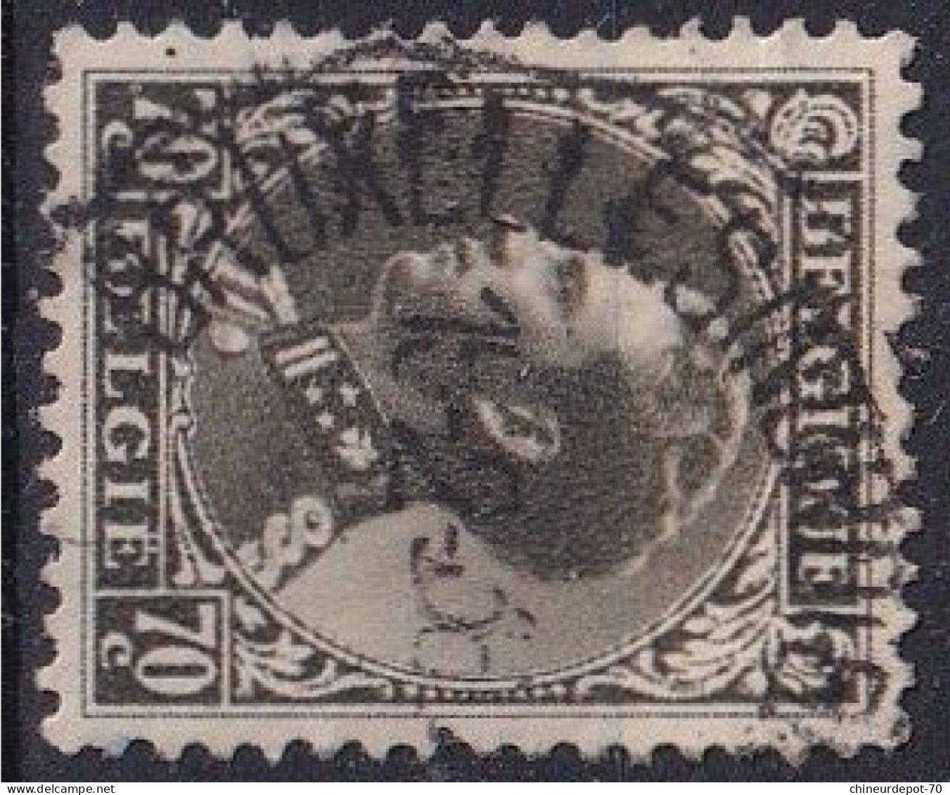 Léopold III Cachet BRUXELLES - 1934-1935 Leopold III