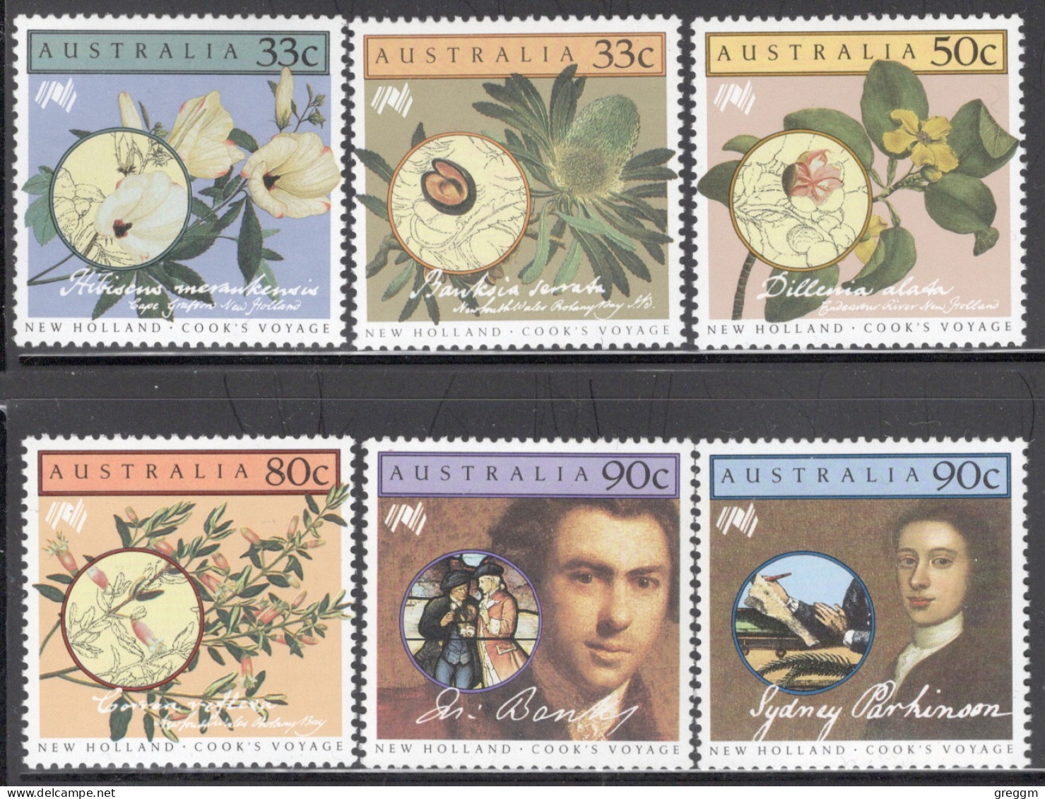 Australia 1986 Set Of Stamps To Celebrate The 200th Anniversary Of The Colonization Of Australia  In Unmounted Mint - Ongebruikt