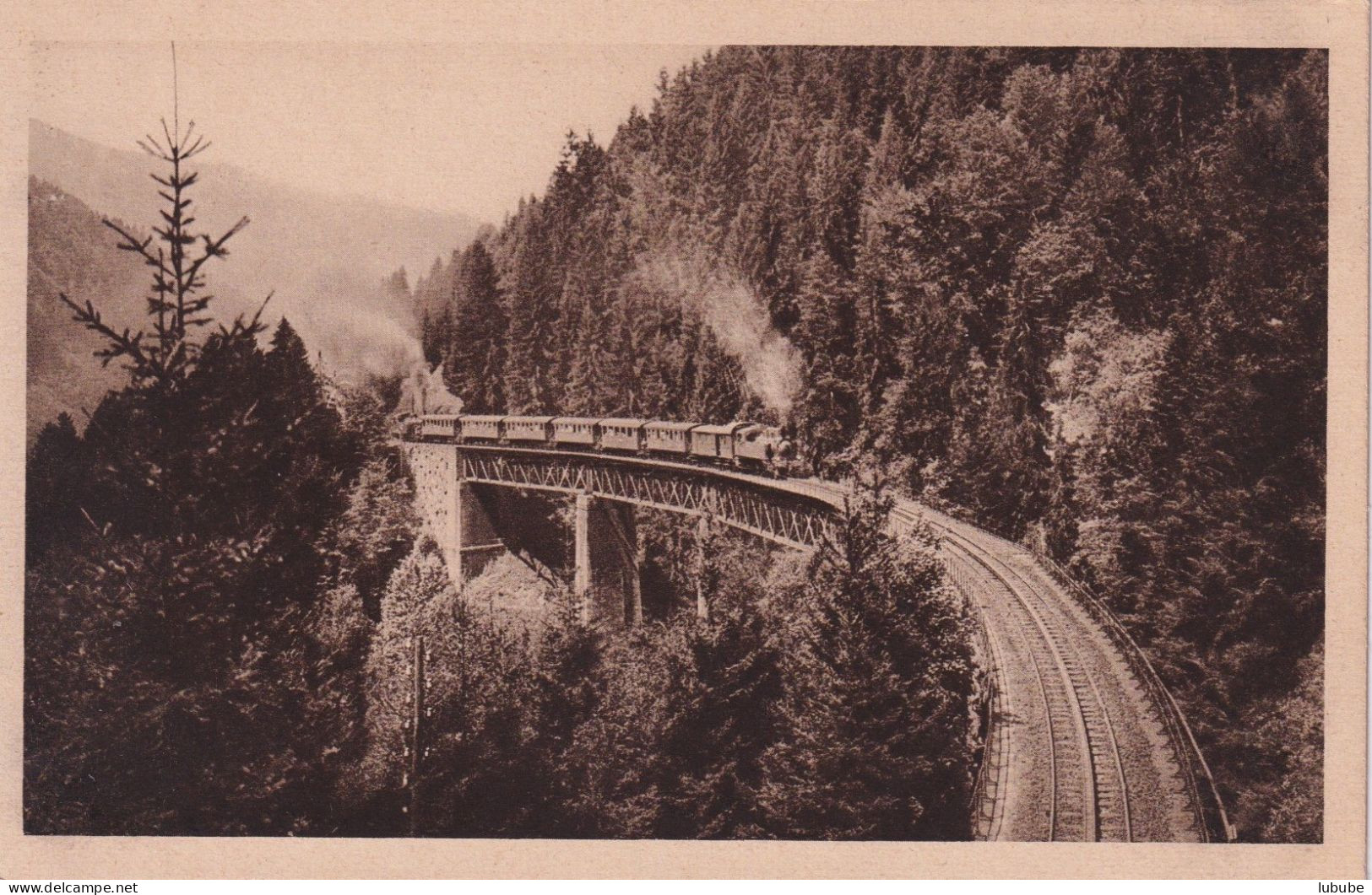 Höllsteig - Ravennaviadukt  (2 Karten)     Ca. 1920/30 - Höllental