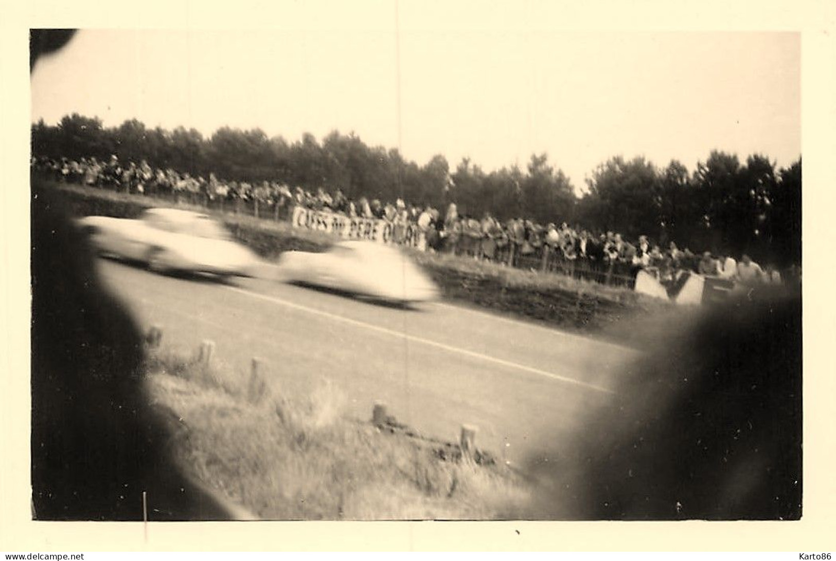 24heures Du Mans 1956 *3 Photos Anciennes * Voiture De Course Pilotes Automobiles Circuit * Course 24H * 9x6cm - Le Mans