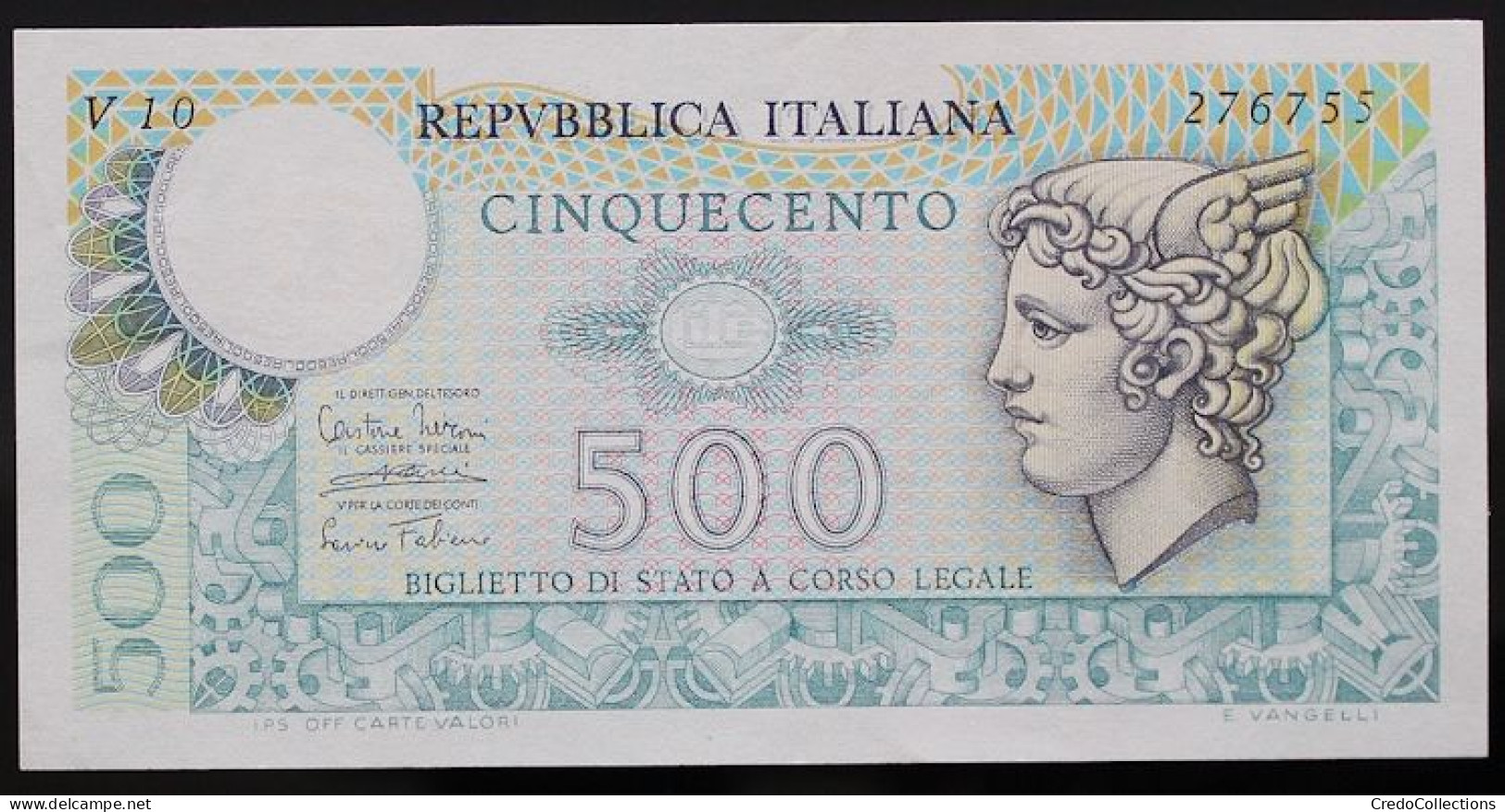 Italie - 500 Lire - 1974 - PICK 94a.1 - SPL - 500 Liras