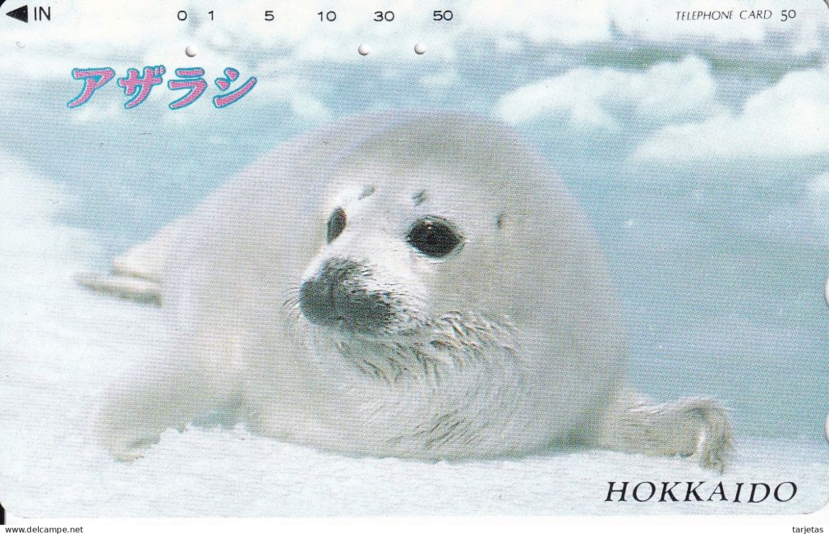 TARJETA DE JAPON DE UNA FOCA (SEAL-FOCA ) - Other & Unclassified