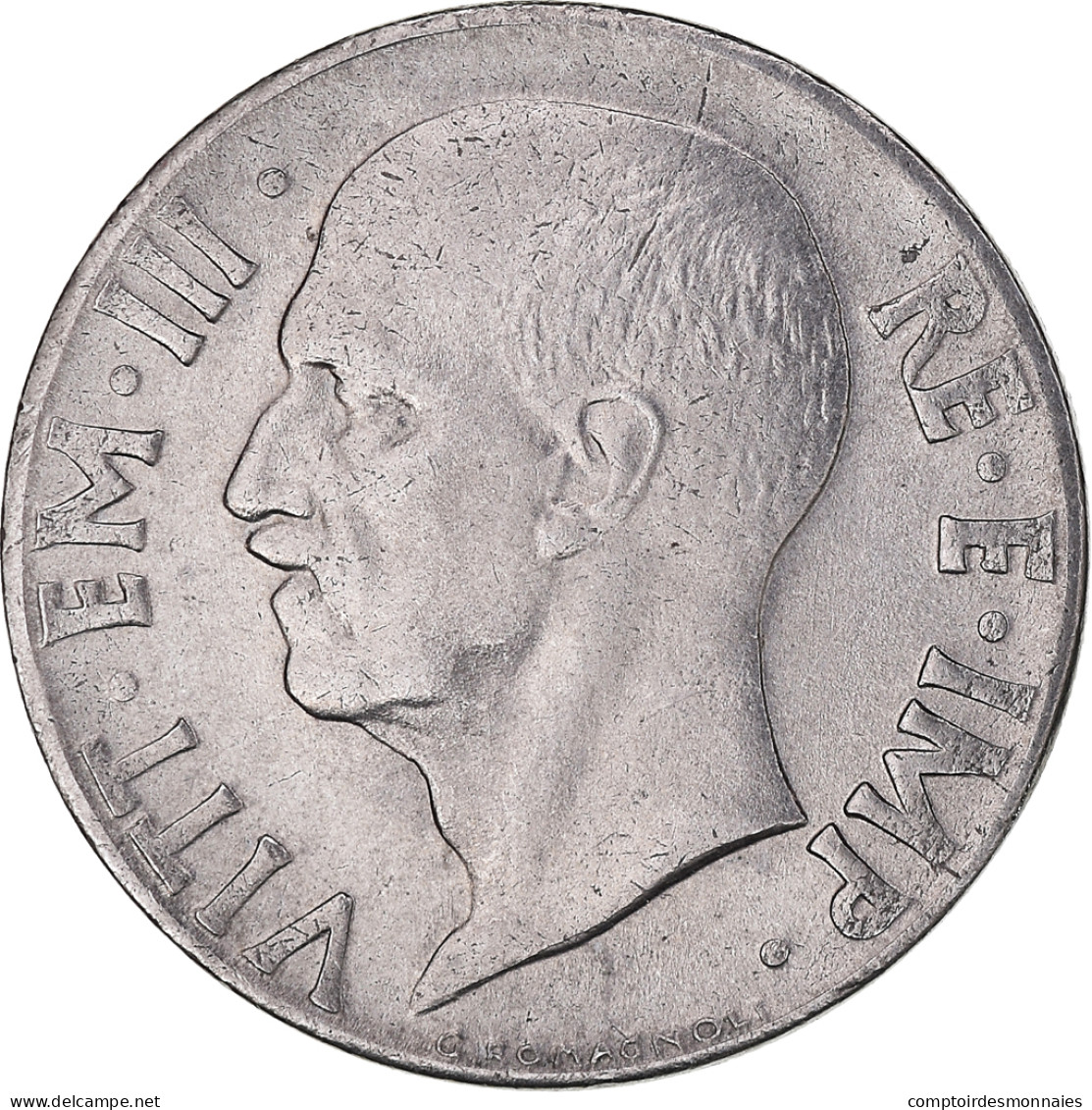 Monnaie, Italie, Vittorio Emanuele III, 20 Centesimi, 1942, Rome, SUP, Acier - 1900-1946 : Victor Emmanuel III & Umberto II
