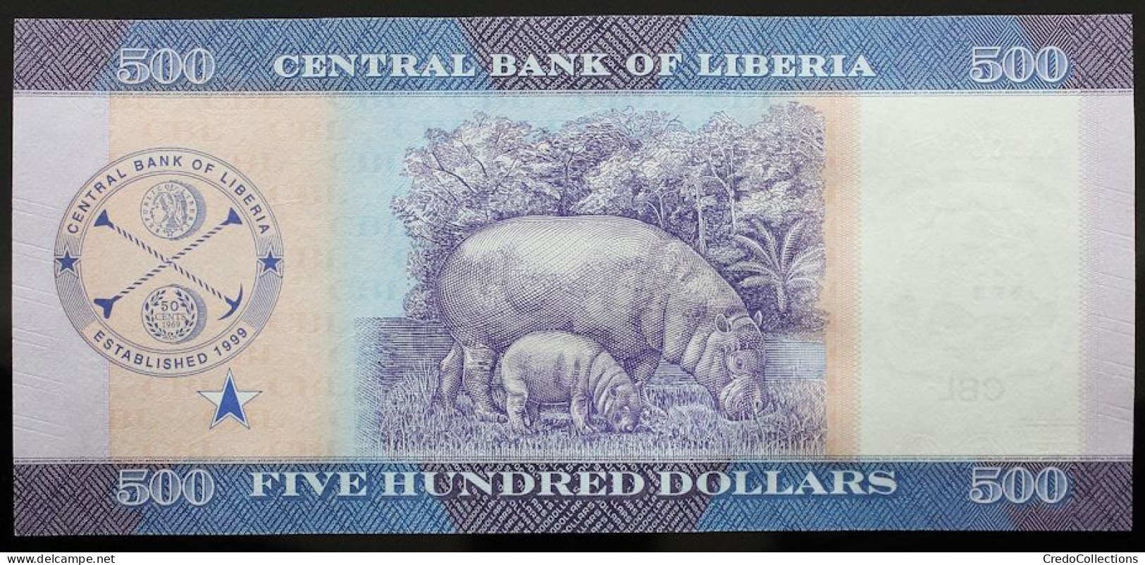 Liberia - 500 Dollars - 2022 - PICK 42a - NEUF - Liberia