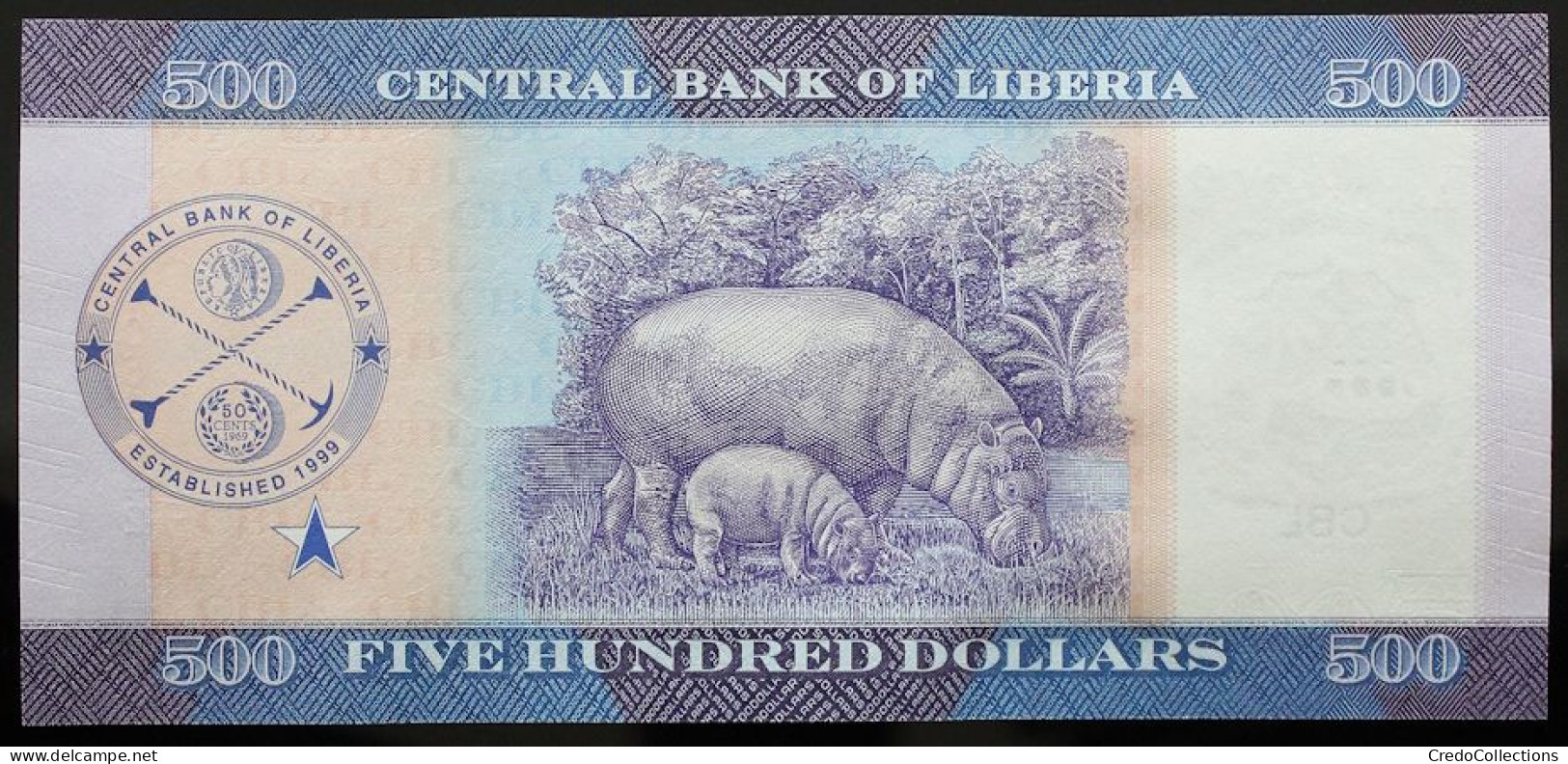 Liberia - 500 Dollars - 2022 - PICK 42a - NEUF - Liberia