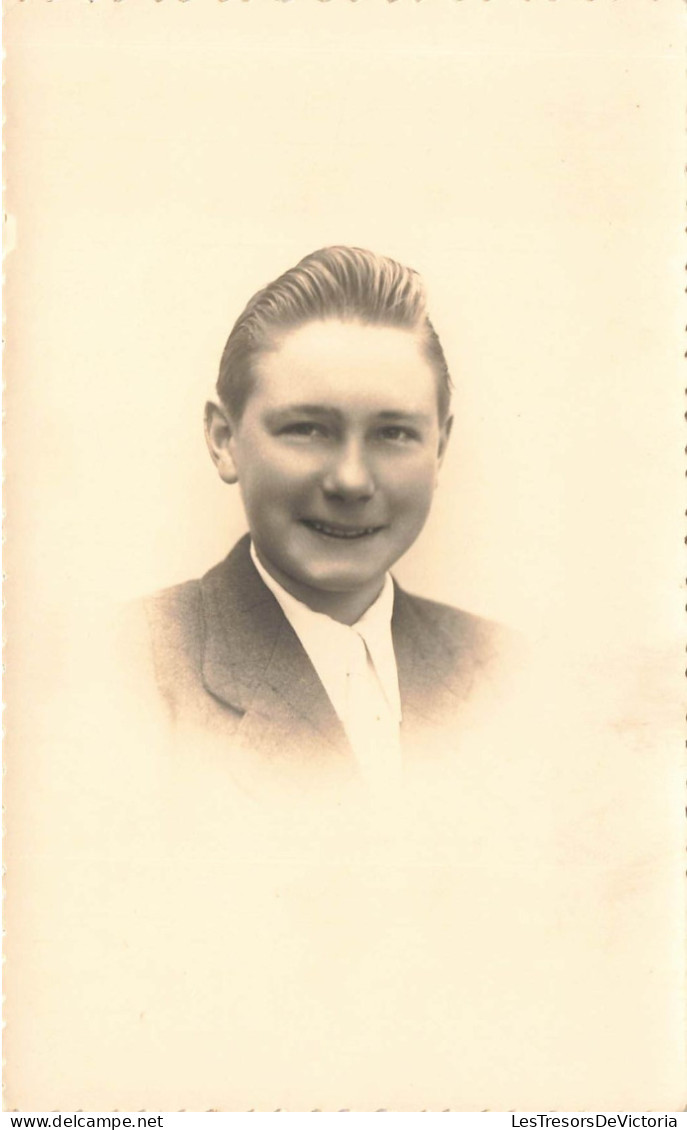 PHOTOGRAPHIE - Anonyme - Jeune Homme - Portrait - Anonyme Personen