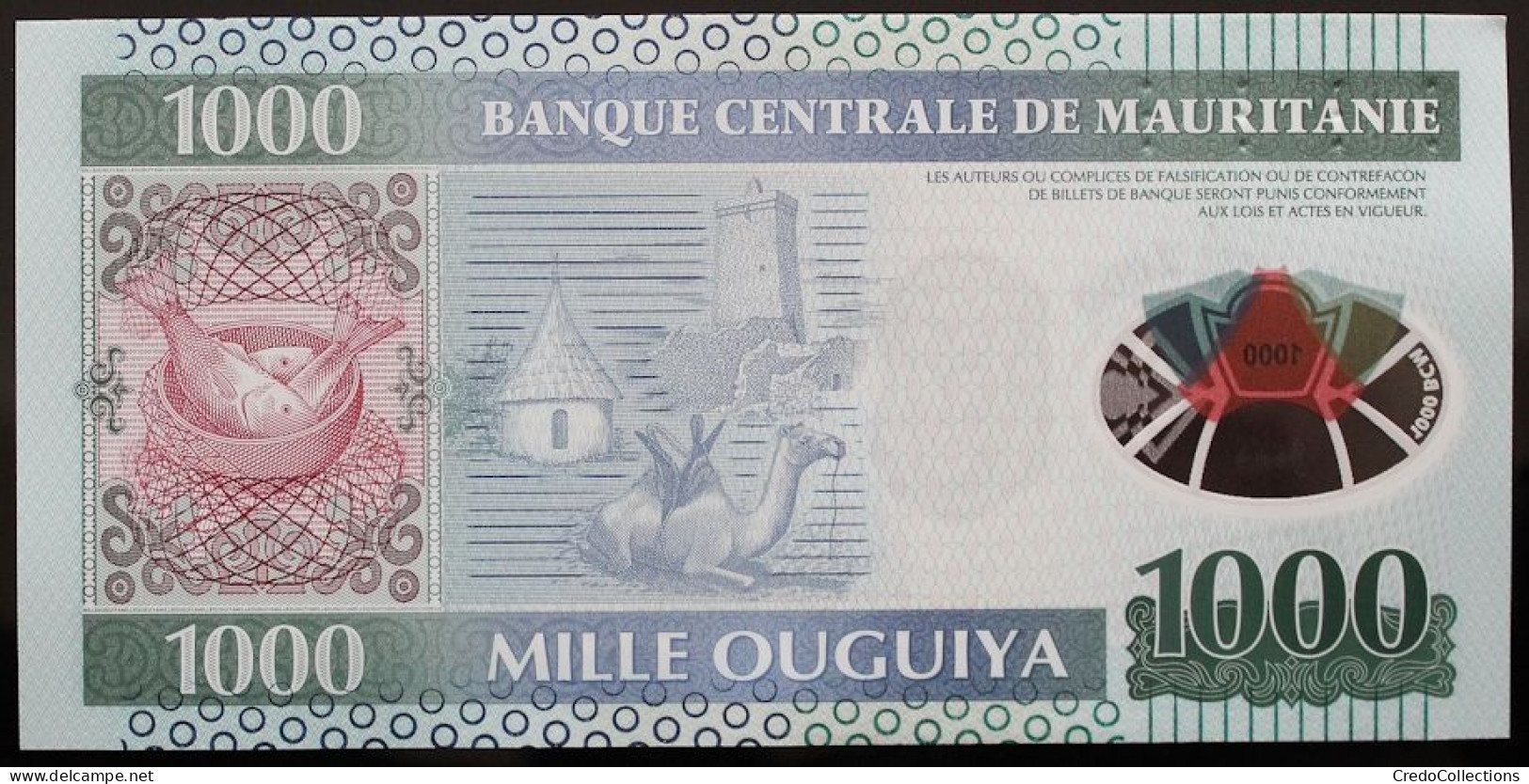 Mauritanie - 1000 Ouguiya - 2014 - PICK 19 - NEUF - Mauritania