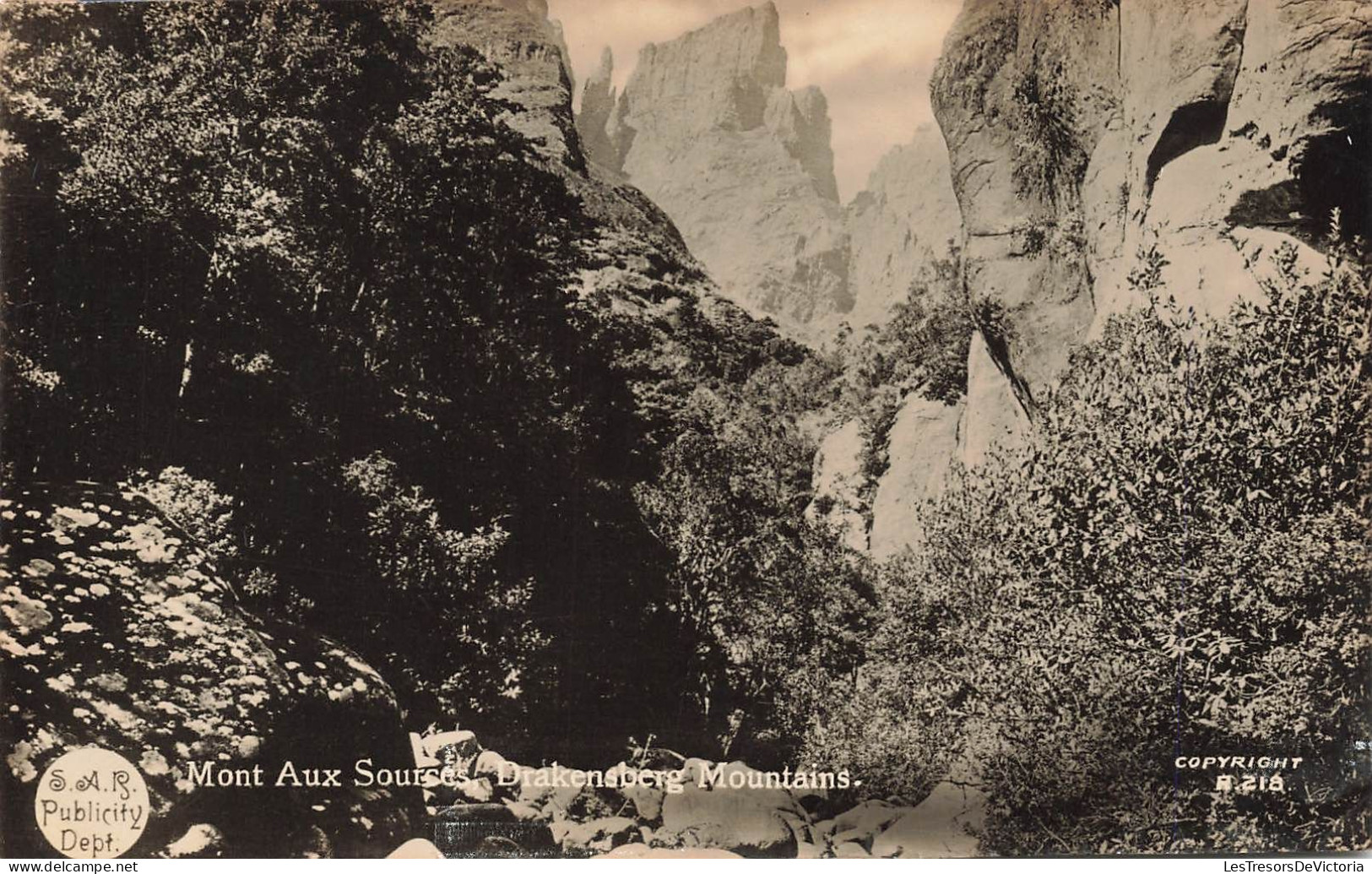 AFRIQUE DU SUD - Mont Aux Sources Drakensberg Mountains - Carte Postale - South Africa