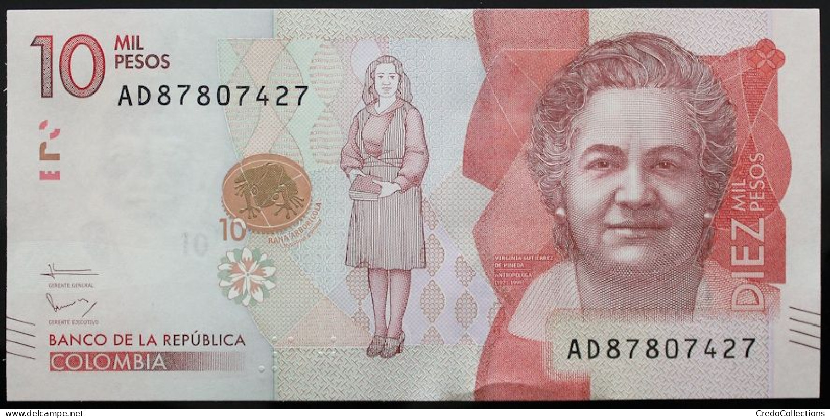 Colombie - 10000 Pesos - 2016 - PICK 460b - NEUF - Colombie