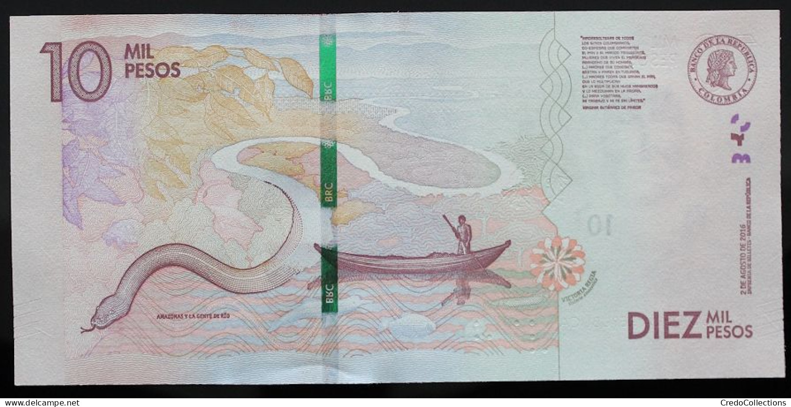 Colombie - 10000 Pesos - 2016 - PICK 460b - NEUF - Kolumbien