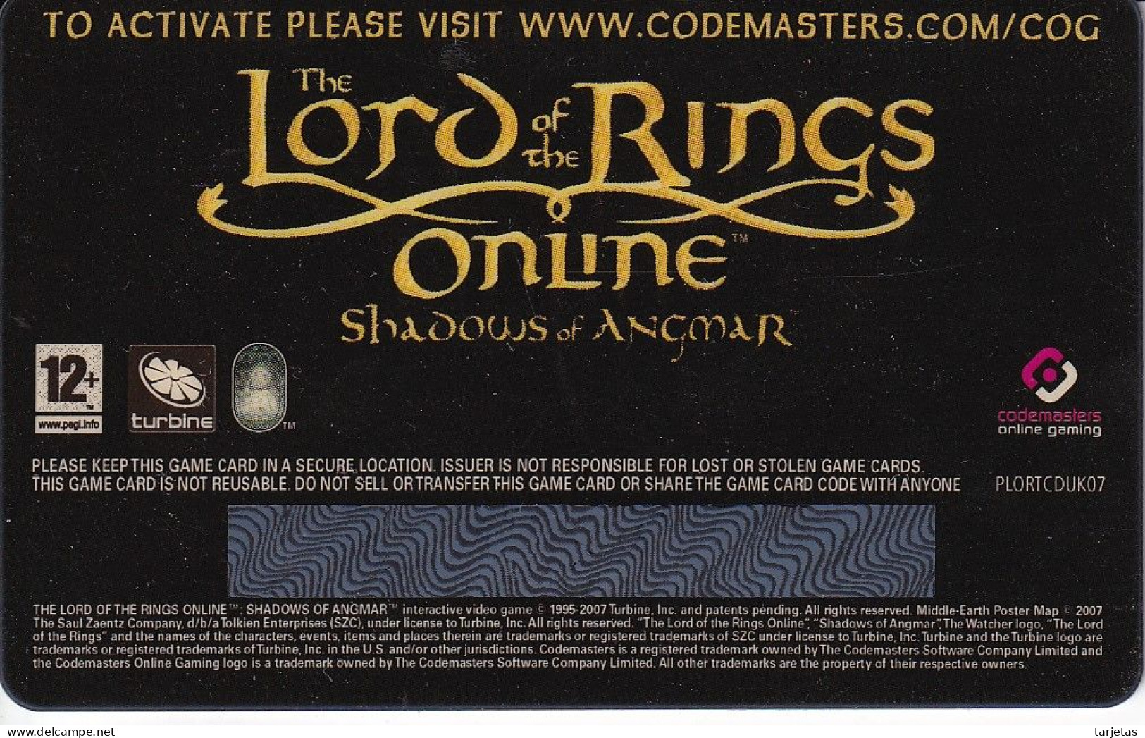 TARJETA DE FRANCIA DE EL SEÑOR DE LOS ANILLOS (LORD OF THE RINGS) CINE-CINEMA - Kino