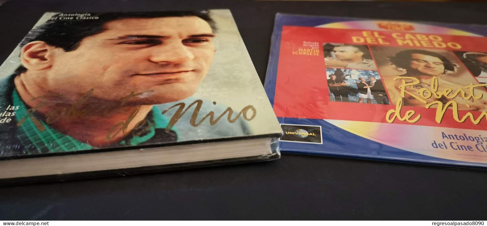 Robert De Niro Libro Y Película Laser Disc Laserdisc El Cabo Del Miedo. Mitos Del Cine Planeta Años 90 - Classiques