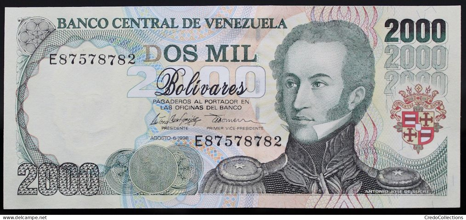 Venezuela - 2000 Bolivares - 1998 - PICK 77c - NEUF - Venezuela