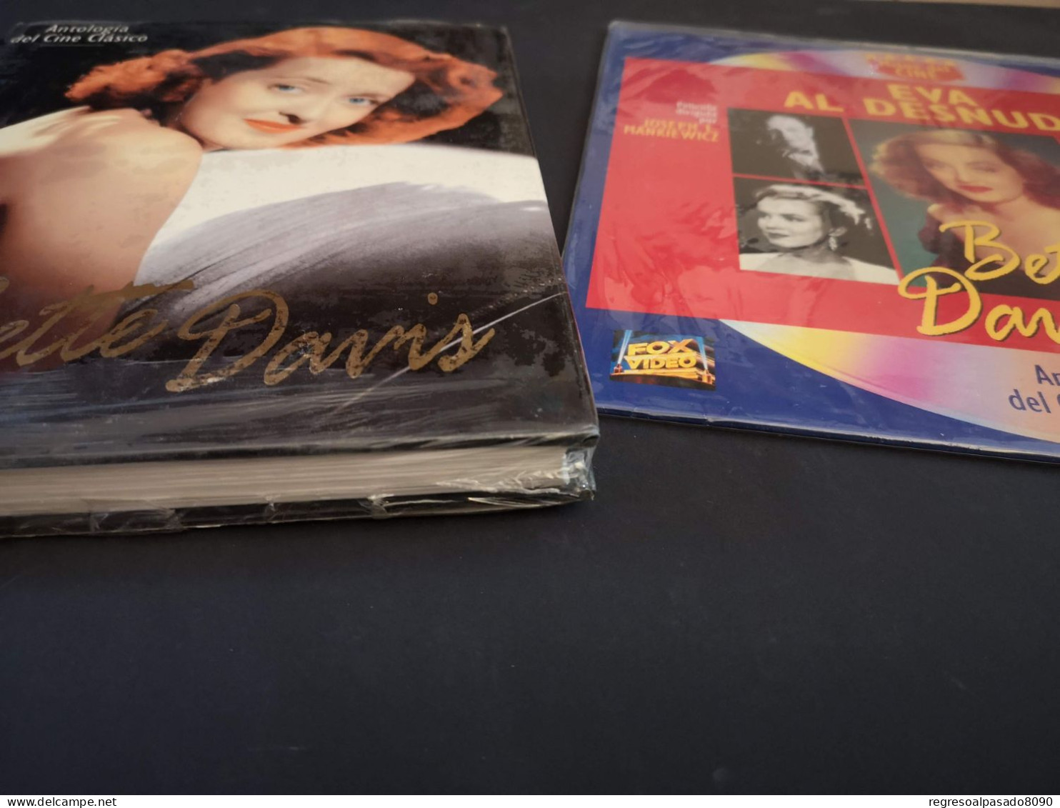 Bette Davis Libro Y Película Laserdisc Eva Al Desnuda. Mitos Del Cine Planeta Años 90 - Classic