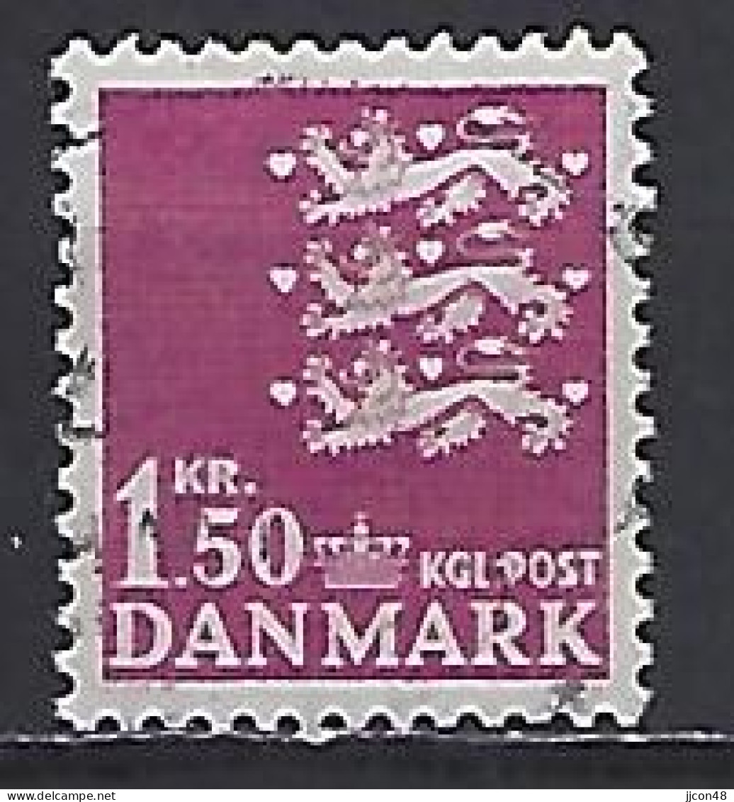 Denmark 1962  Three Lions (o) Mi.402 Y - Usado