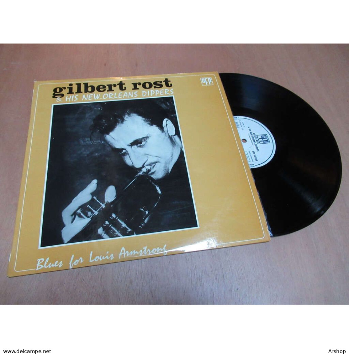 GILBERT ROST Blues For Louis Armstrong - SFP 53.008 France 1971 - Jazz