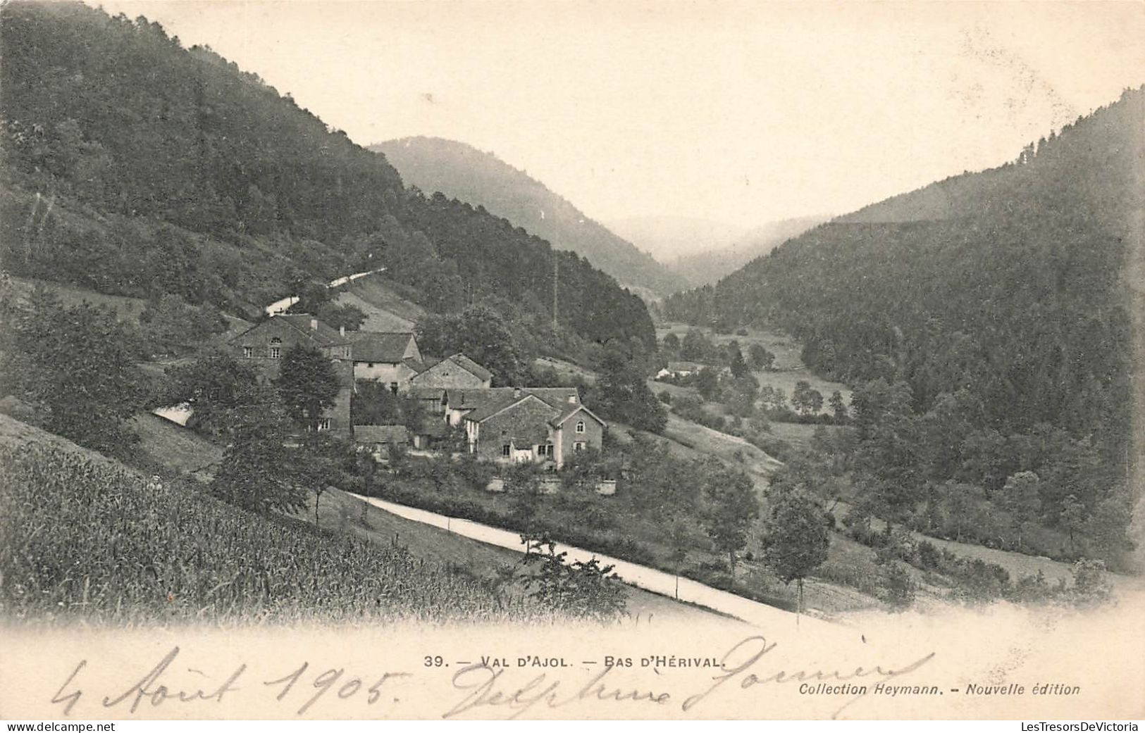 FRANCE - Val D'Ajol - Bas D'Hérival - Carte Postale Ancienne - Sonstige & Ohne Zuordnung