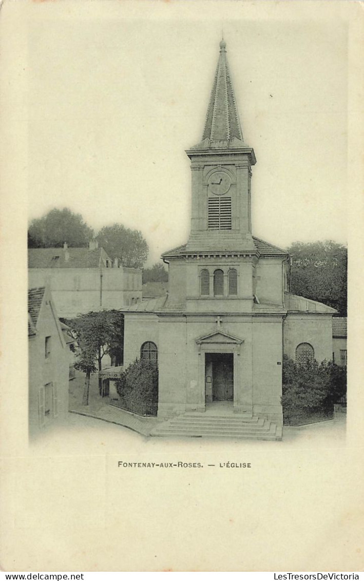 FRANCE - Fontenay Aux Roses - L'Eglise - Carte Postale Ancienne - Fontenay Aux Roses