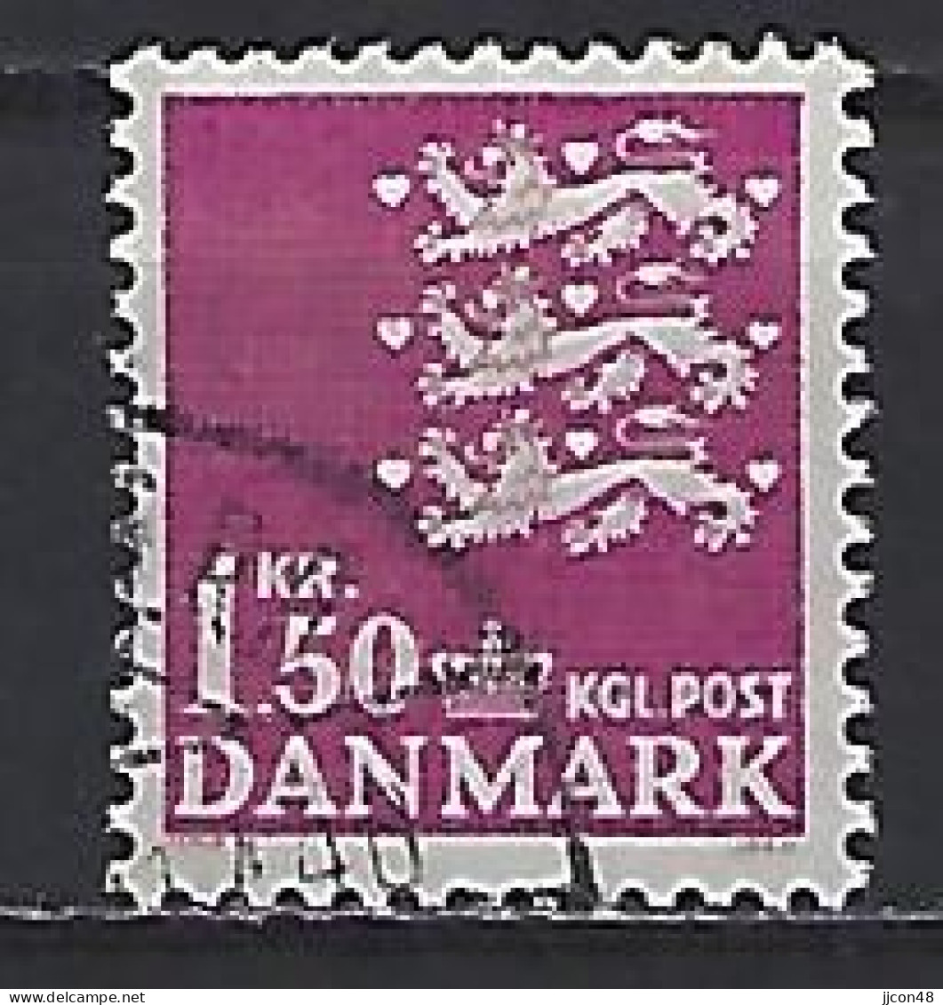 Denmark 1962  Three Lions (o) Mi.402 Y - Oblitérés