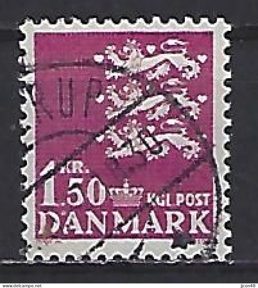 Denmark 1962  Three Lions (o) Mi.402 Y - Oblitérés