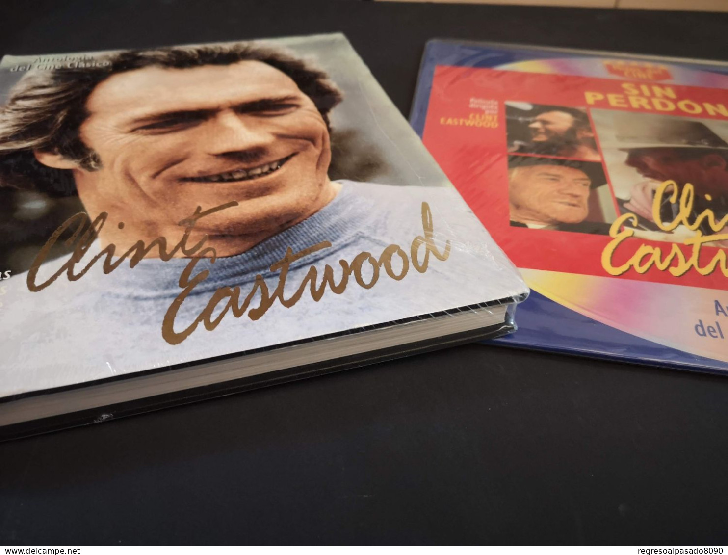 Klint Eastwood Libro Y Película Laser Disc Laserdisc Sin Perdón. Colección Mitos Del Cine Planeta Años 90 - Classiques