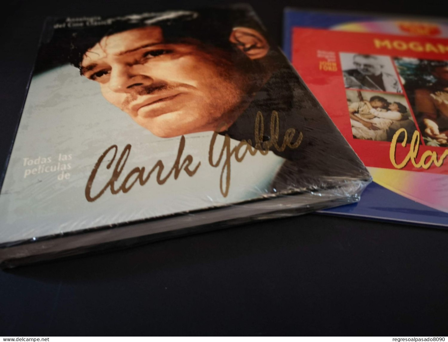 Clark Gable Libro Y Película Laser Disc Laserdisc Mogambo. Colección Mitos Del Cine Planeta Años 90 - Klassiekers