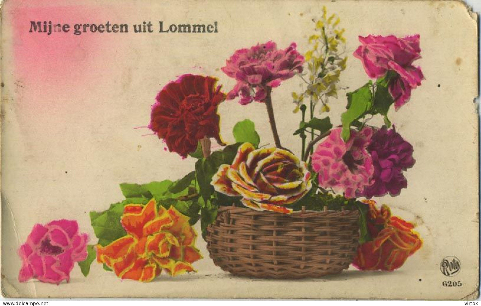 Lommel    (  Lichte Beschadiging Verso , Was Ingeplakt ) - Lommel