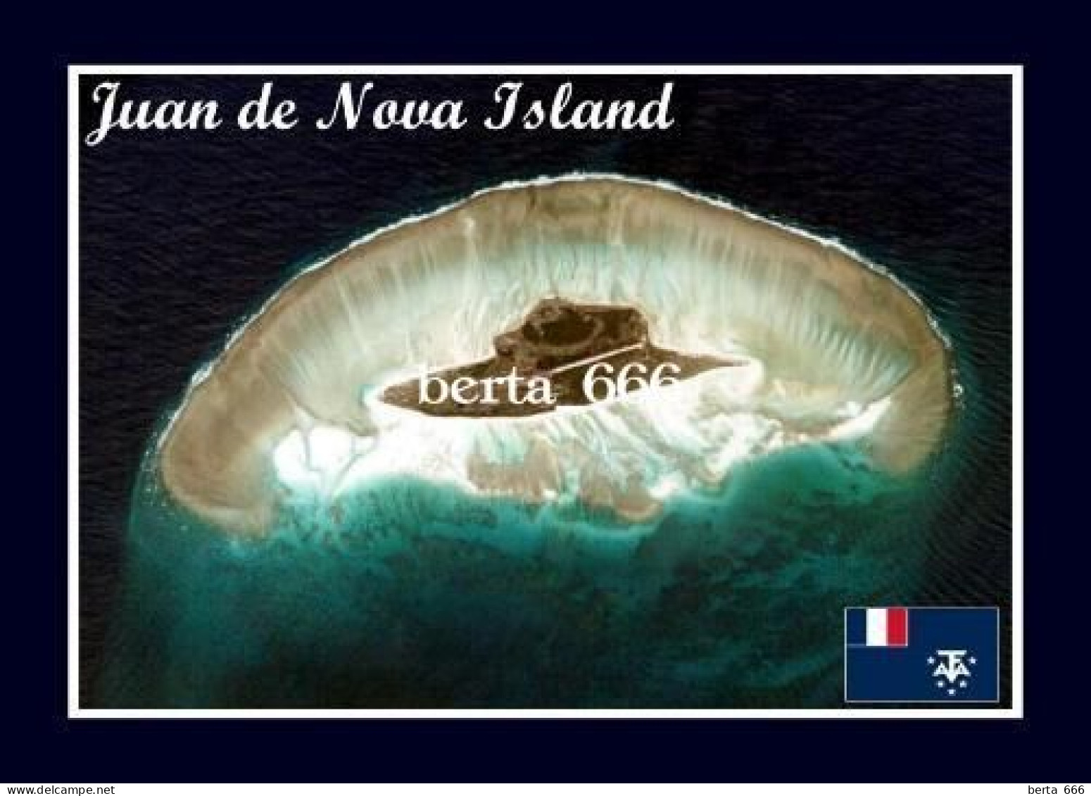 Scattered Islands Juan De Nova Iles Eparses New Postcard - TAAF : Territorios Australes Franceses