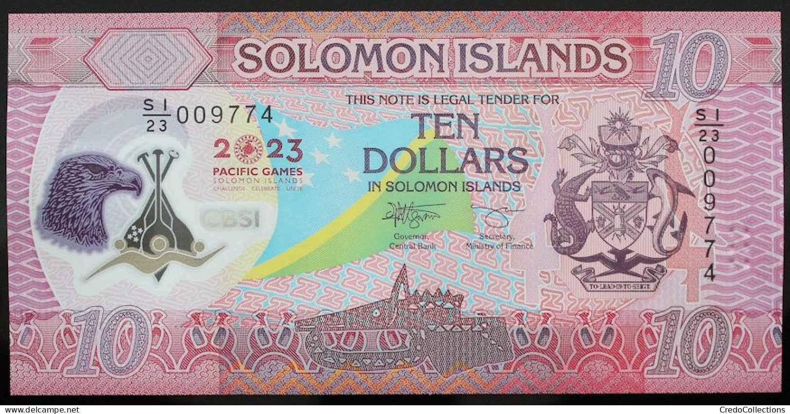 Salomon - 10 Dollars - 2023 - PICK 39a - NEUF - Solomonen