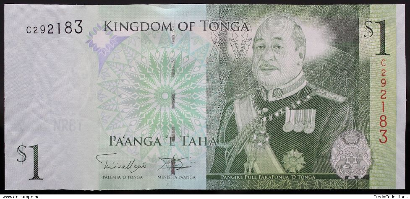 Tonga - 1 Pa'Anga - 2009 - PICK 37b - NEUF - Tonga