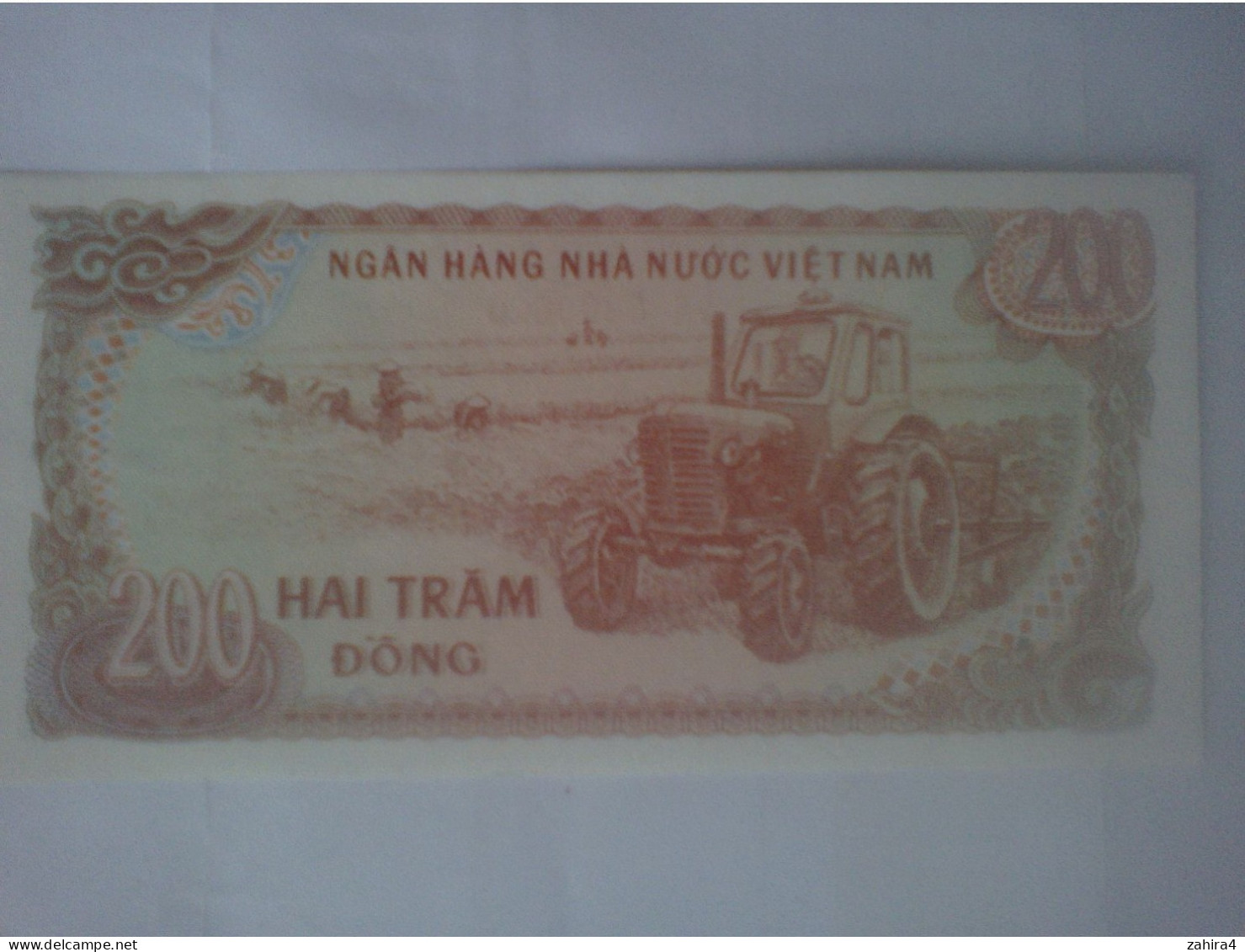 200 - Tracteur Moisson - Ho Chi Minh - YM 8808010 - 1987 - Viêt-Nam