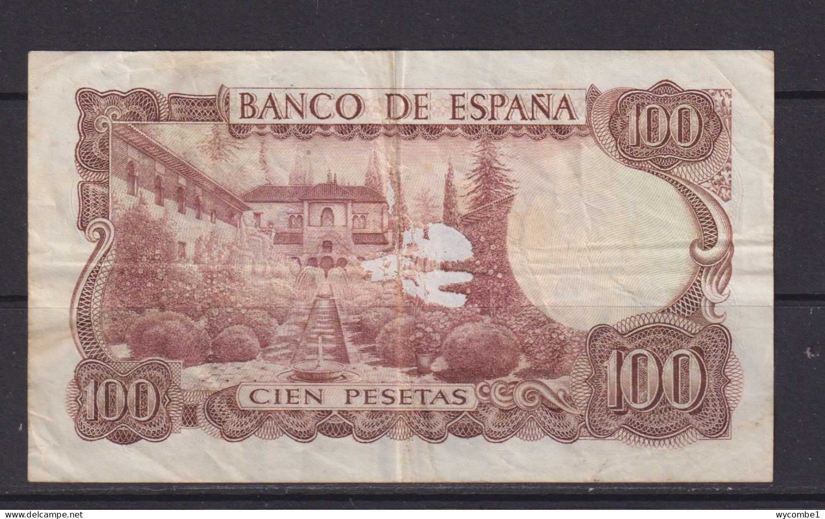 SPAIN - 1970 100 Pesetas Circulated Banknote - 100 Peseten