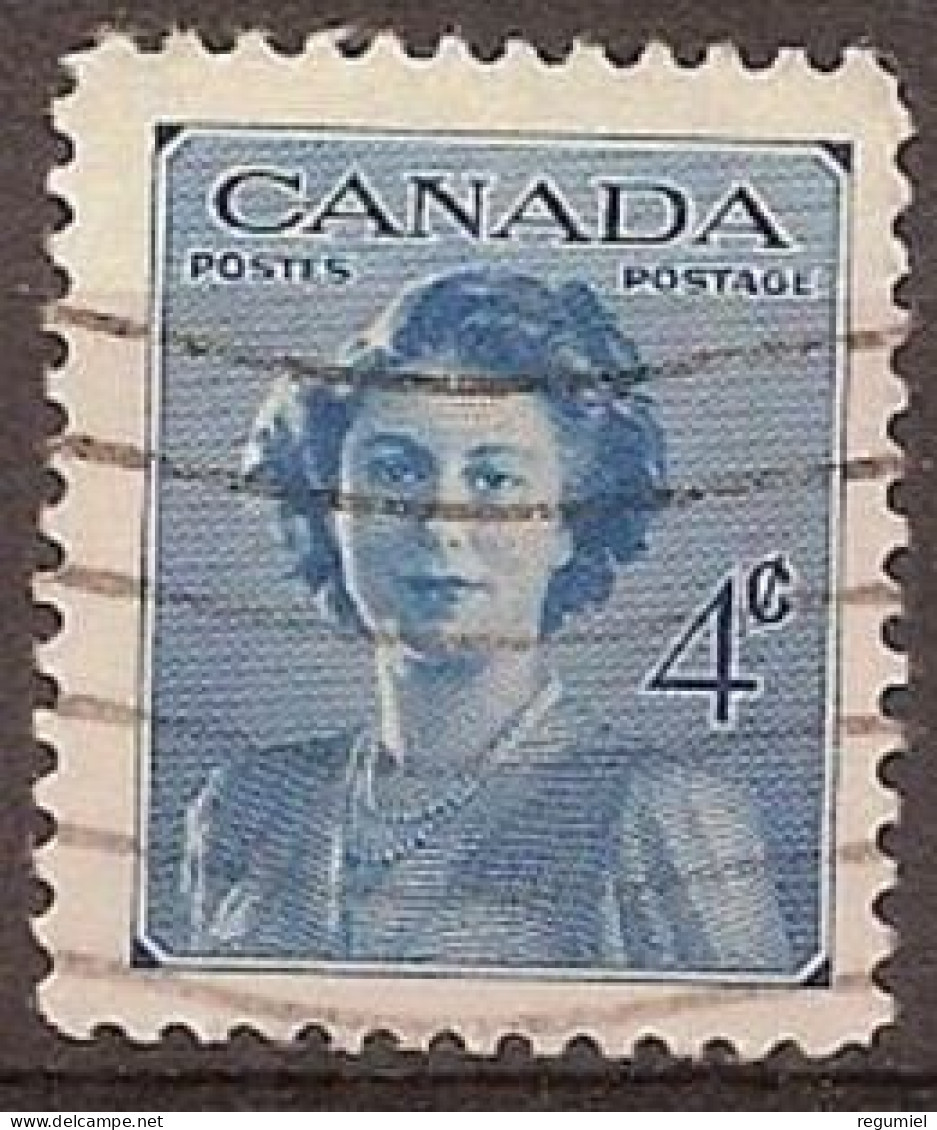 Canada U  227 (o) Usado. 1947 - Gebraucht