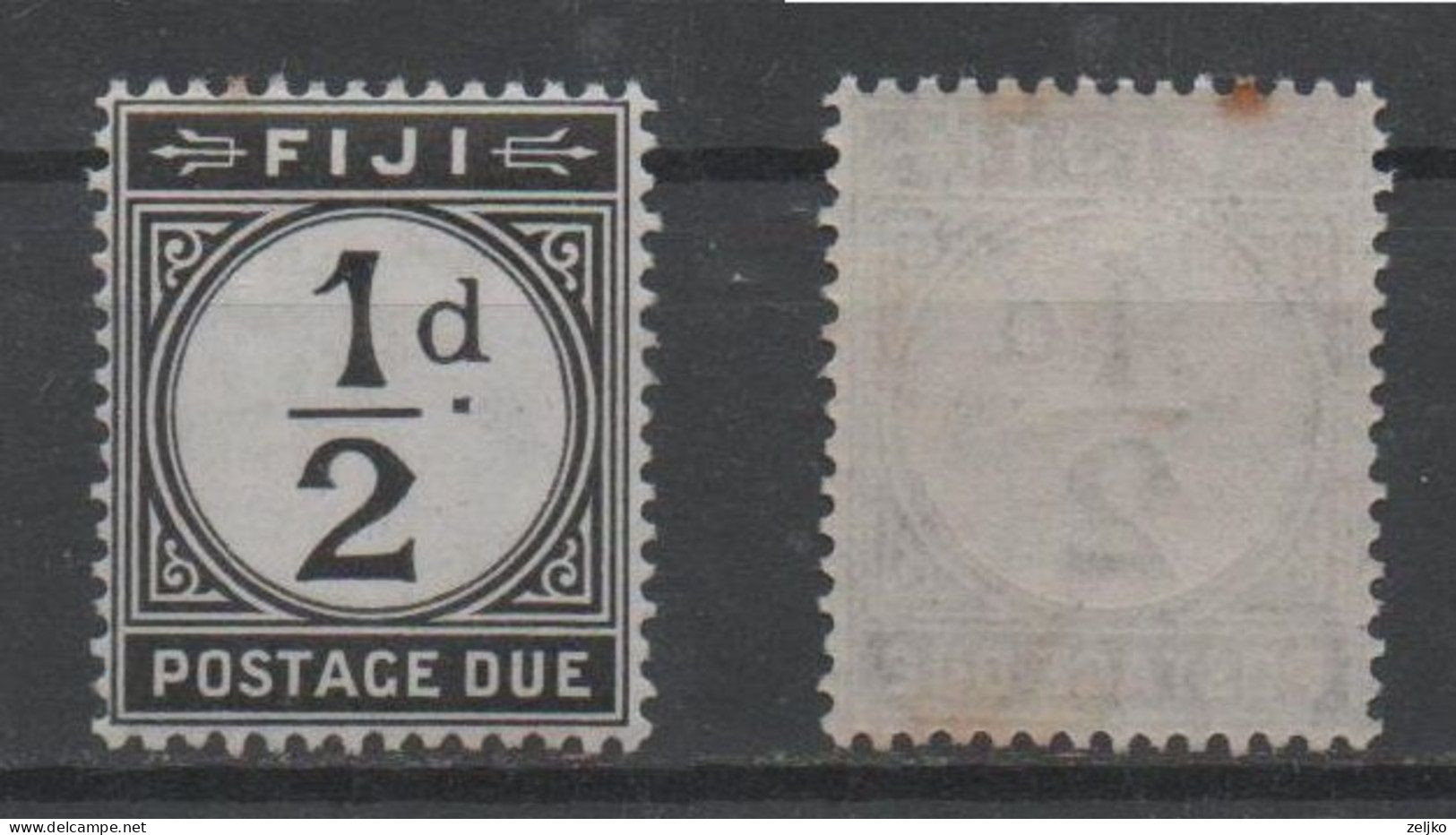 Fiji, Used, 1917, Michel Duty Stamp 6 - Fiji (...-1970)