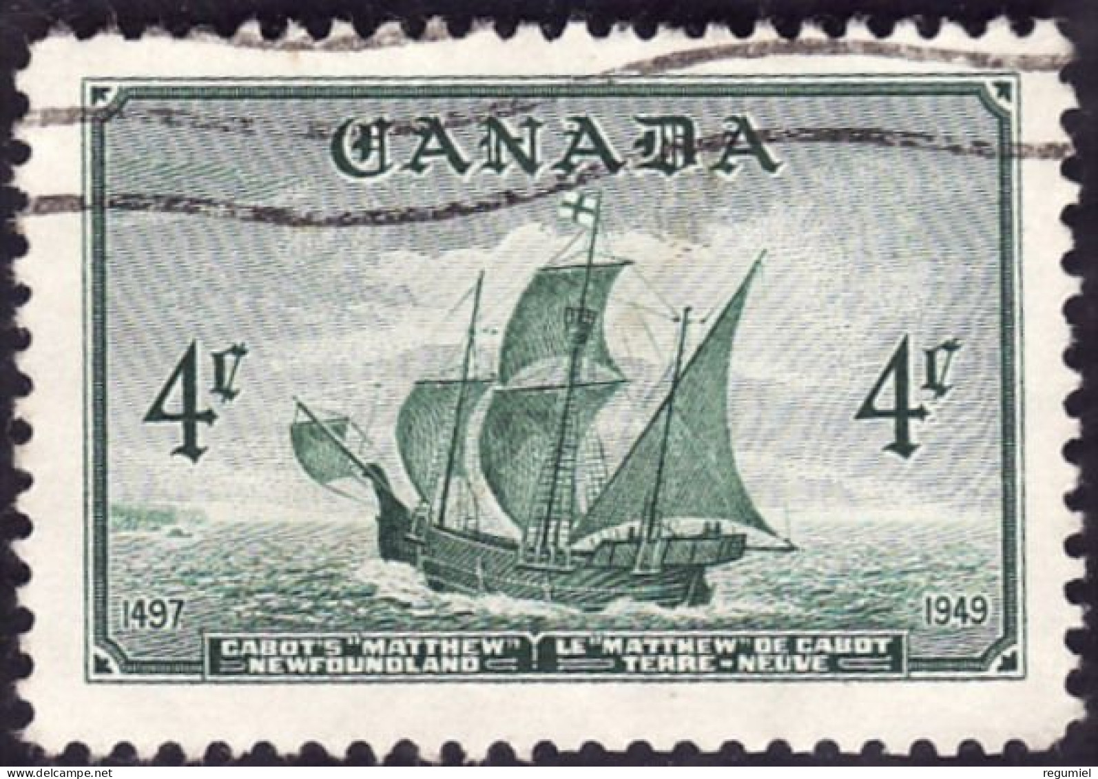 Canada U  229 (o) Usado. 1948 - Gebruikt