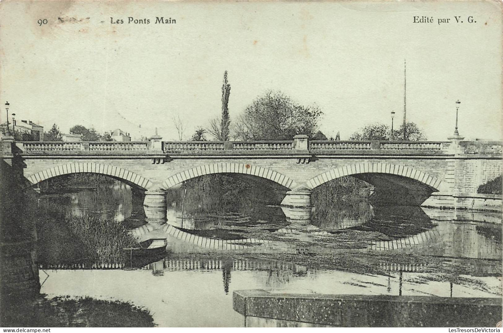 FRANCE - Niort - Les Ponts Main - VG - Carte Postale Ancienne - Niort