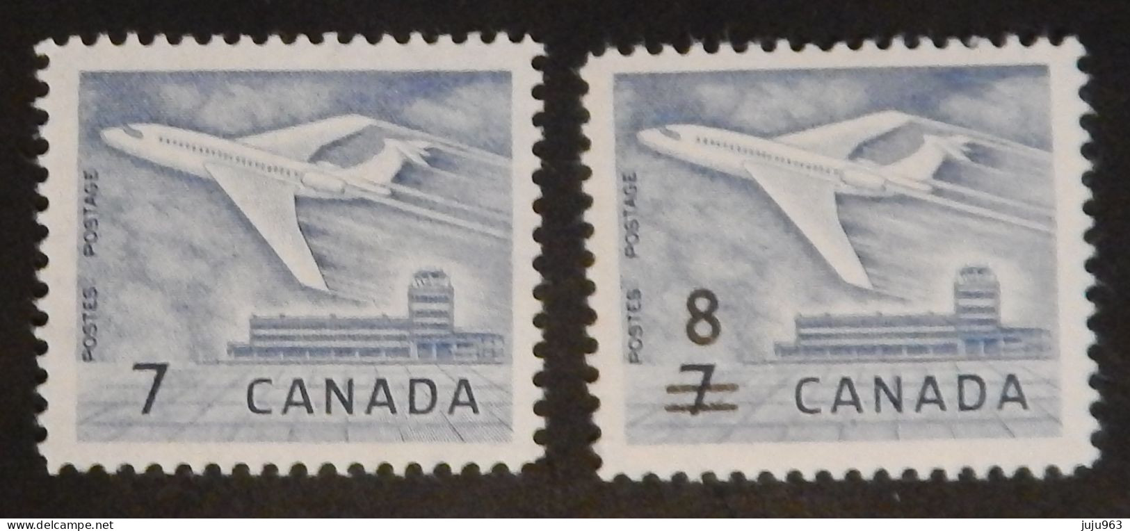 CANADA YT 338/339  NEUFS**MNH " AVIONS DE LIGNE" ANNÉE 1964 - Unused Stamps