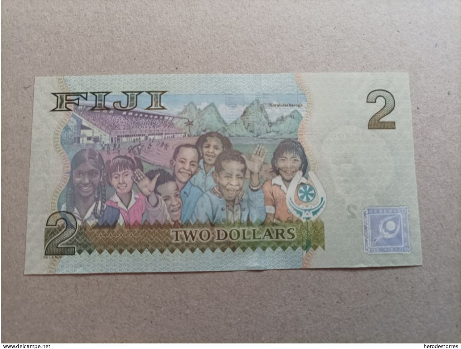 Billete De Fiji De 2 Dólares, Año 2007, UNC - Fidji