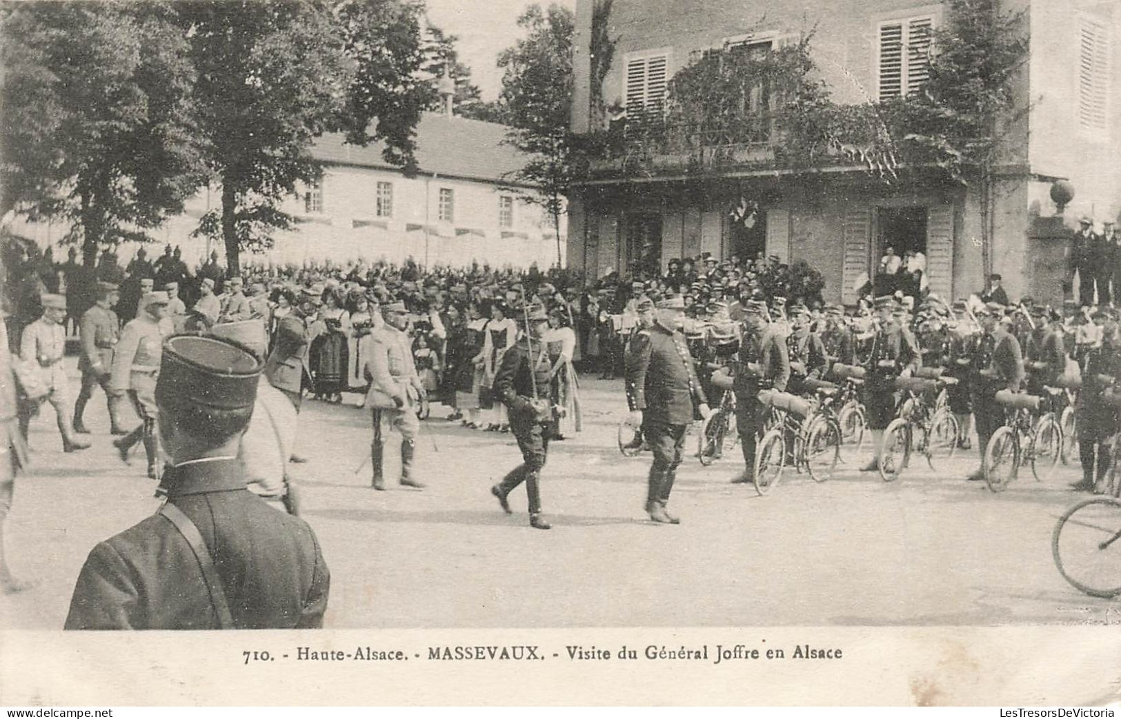 FRANCE - Haute Alsace - Massevaux - Visite Du Général Joffre En Alsace - Carte Postale Ancienne - Masevaux