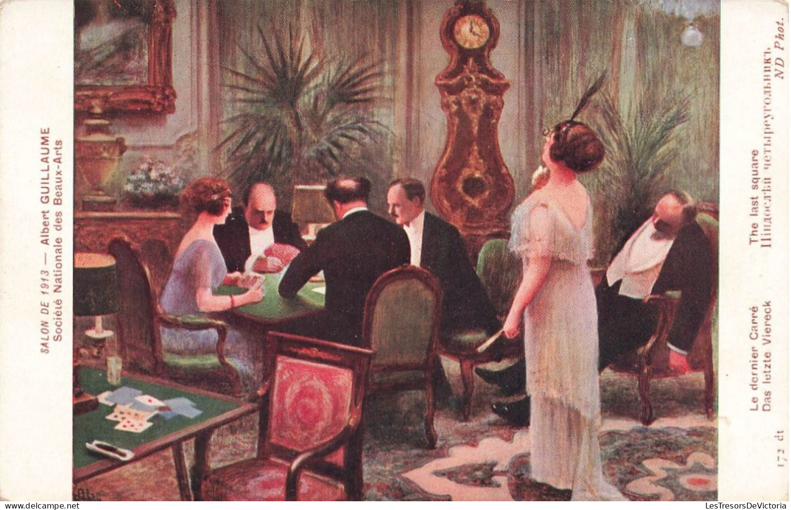 PEINTURES & TABLEAUX - Salon De 1913 - Albert Guillaume - Société Nationale Des Beaux Arts - Carte Postale Ancienne - Peintures & Tableaux