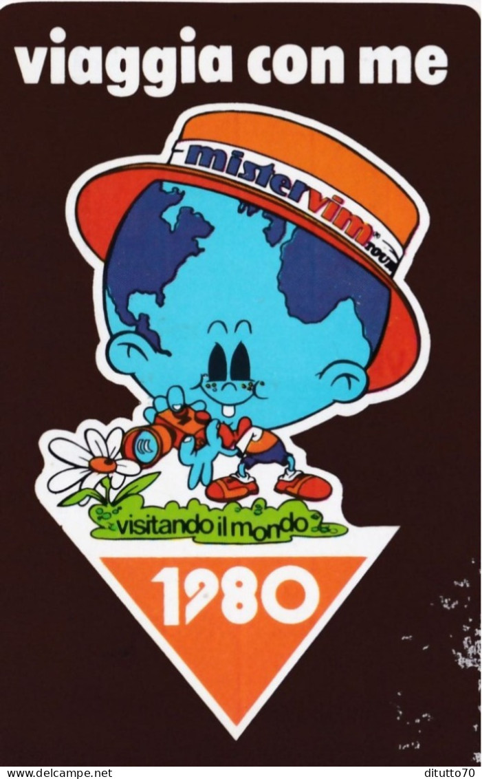 Calendarietto - Mister Vim - Anno 1980 - Petit Format : 1971-80