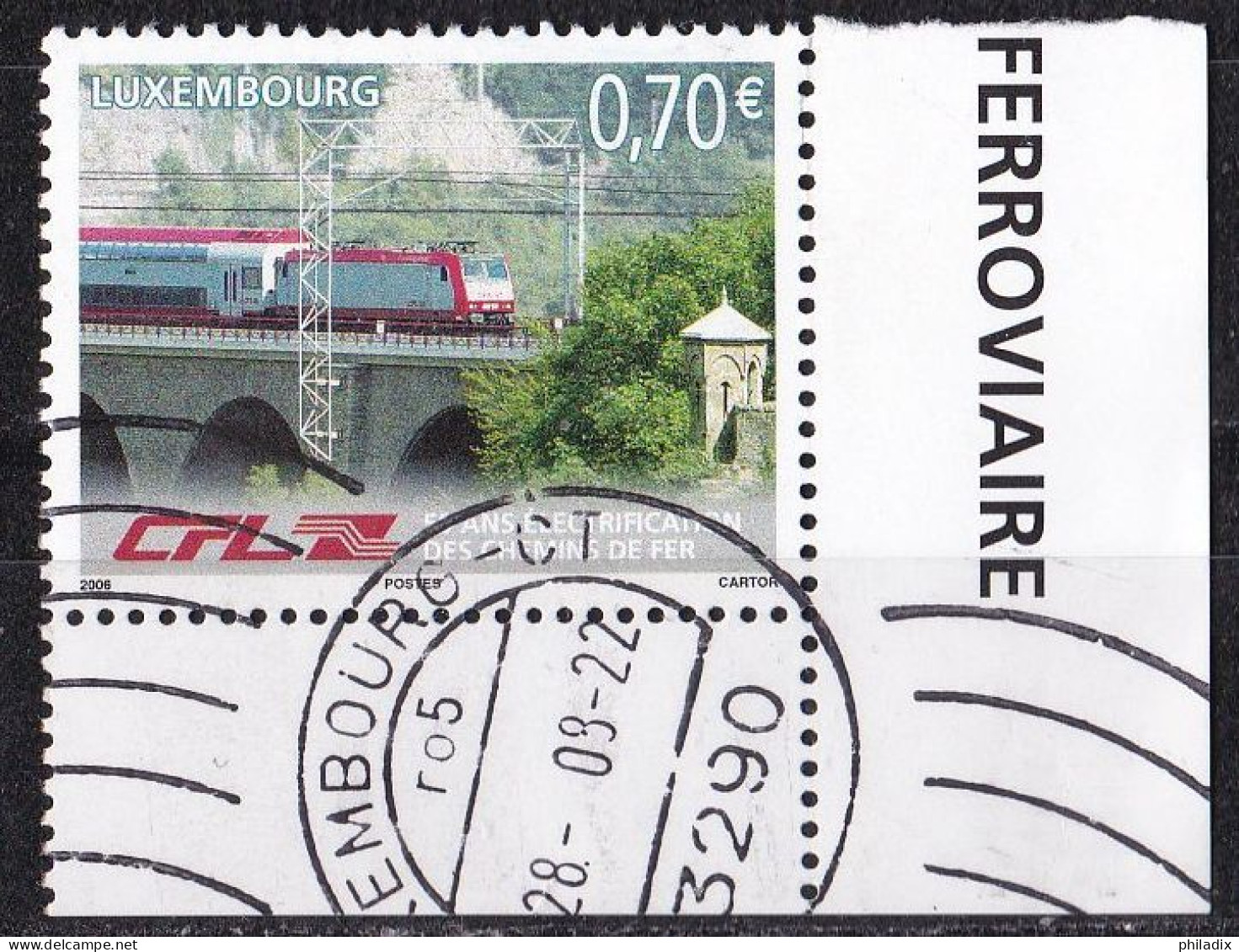 Luxemburg Marke Von 2006 O/used (A4-13) - Usati